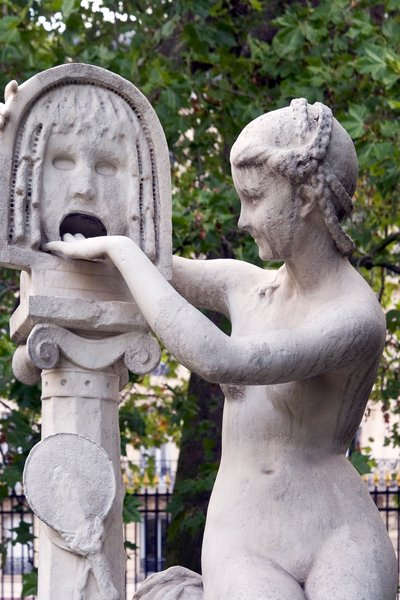 La Bocca di Verita (Der Mund der Wahrheit), 1871 von Jules Blanchard